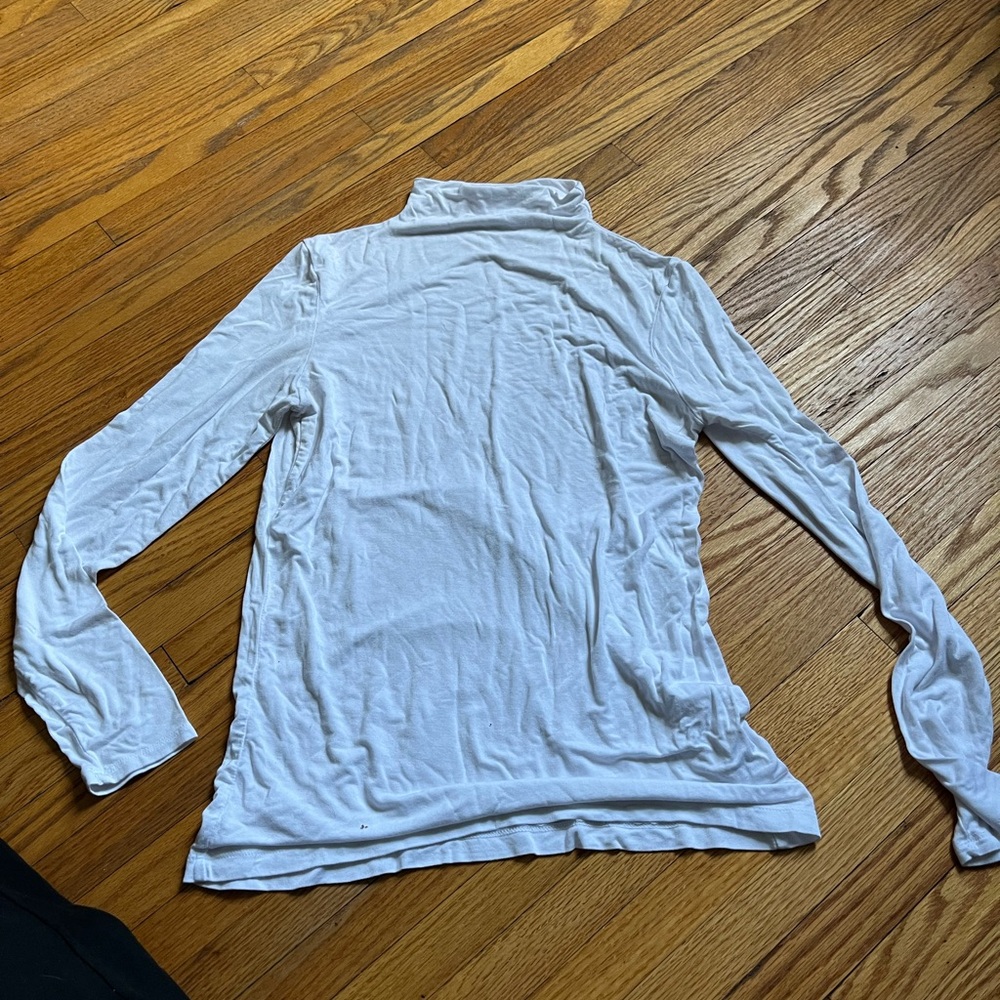 White Turtleneck